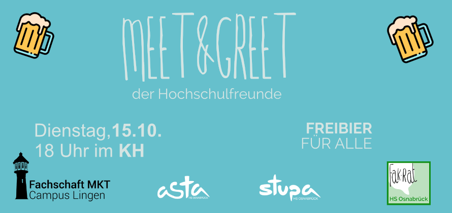 Meet & Greet der Hochschulfreunde am Campus Lingen am 15.10.