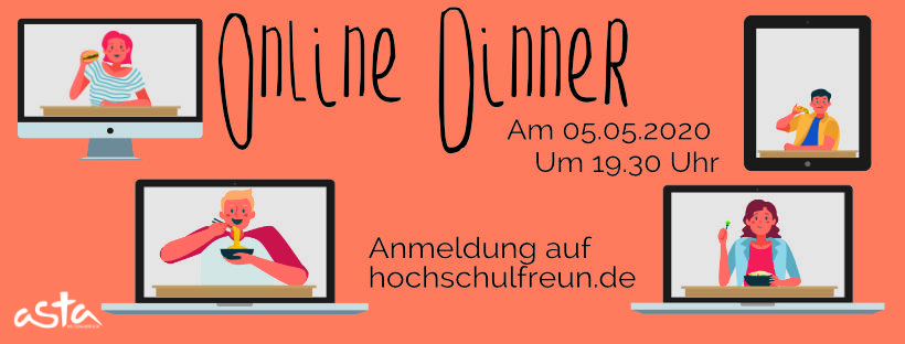 Online-Dinner am 05.05.2020 – Zusammen dinieren trotz Corona