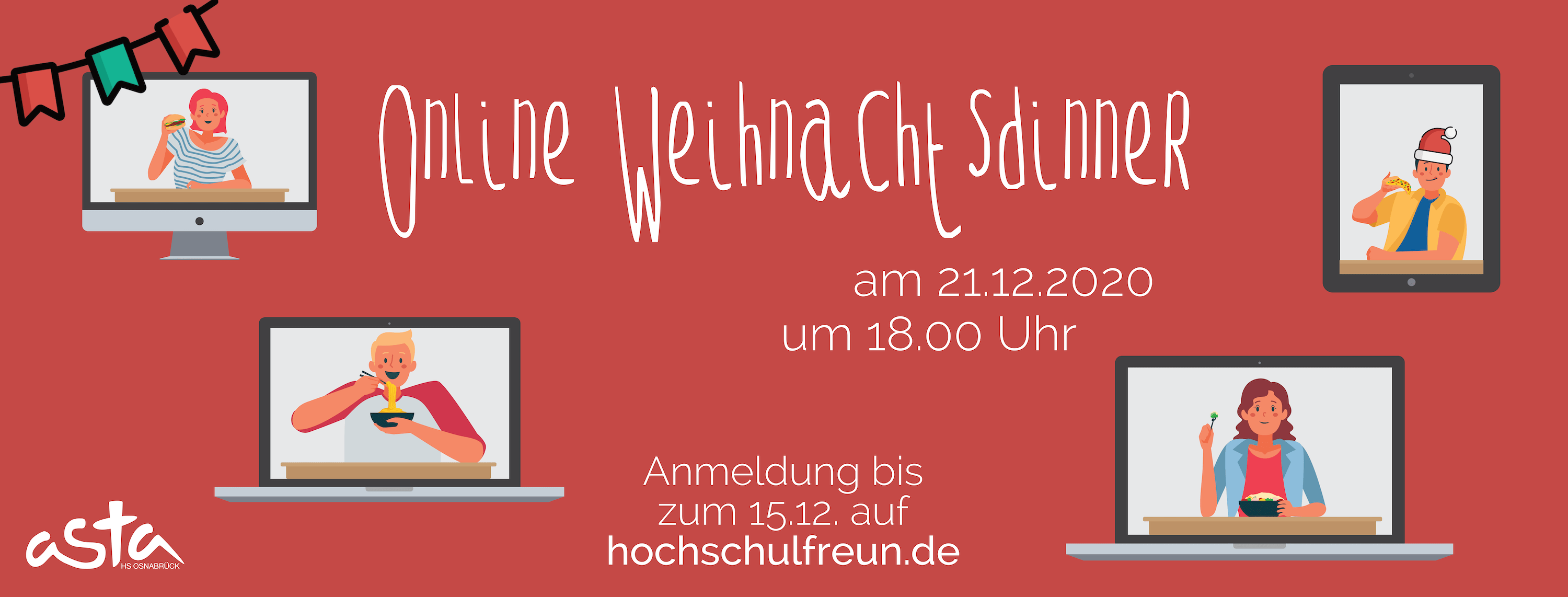 In der Weihnachtsbäckerei – Online Dinner x Christmas