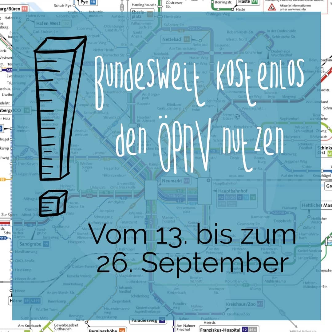 Aktion: Bundesweit den ÖPNV nutzen!