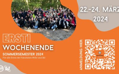 Ersti-Wochenende SoSe 2024 der Fachschaften IuI und WiSo